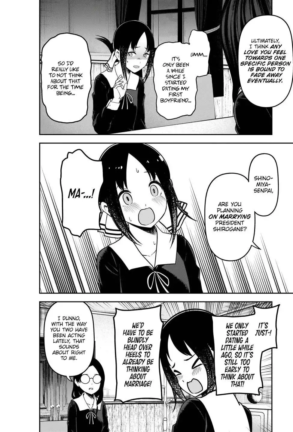 Kaguya-sama wa Kokurasetai - Tensai-tachi no Renai Zunousen Chapter 231 4